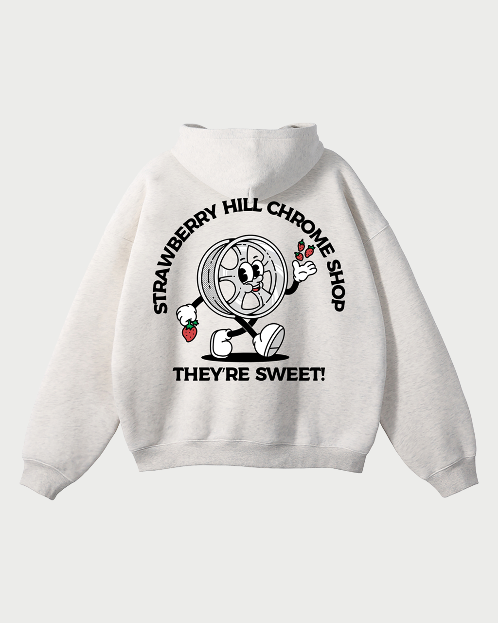 "CHROME SHOP" Hoodie - Oat
